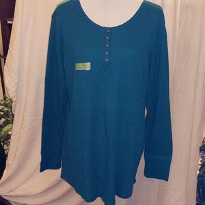 Organic Cotton Blend L/S Shirt by Earth Eco